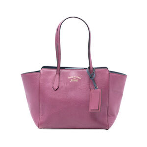 Pre-Loved Gucci Medium Leather Swing Tote